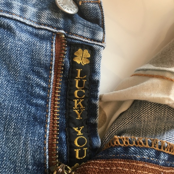 Lucky Brand Dungarees Peanut Pant Lower Rise Jeans - Picture 6 of 8